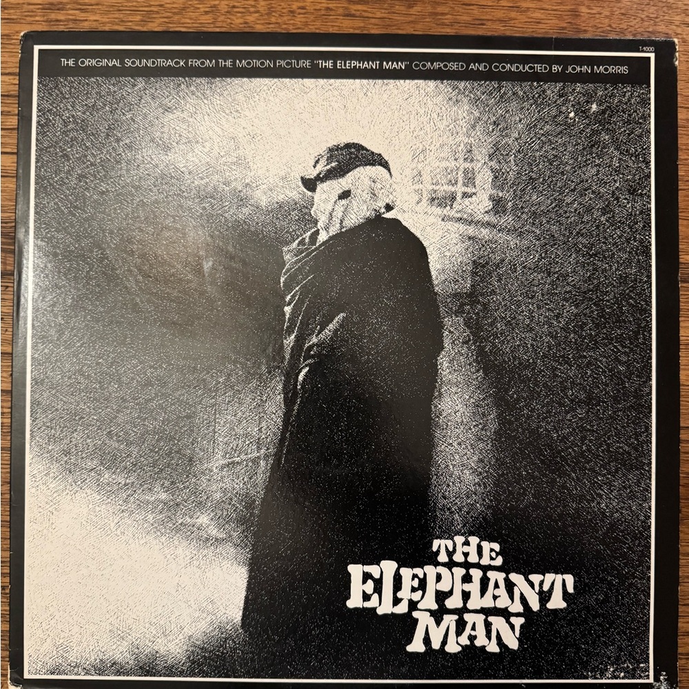 The Elephant Man Original Soundtrack Recording Lp Vinyl 1977  David Lynch